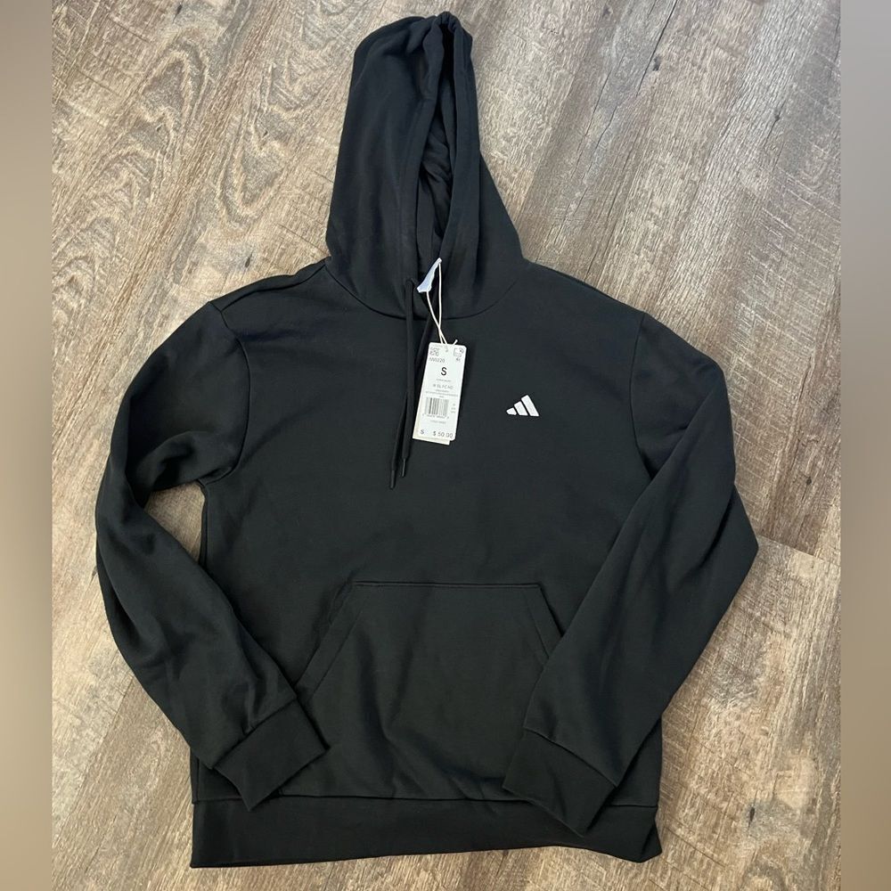 Adidas French Terry Hoodie-Size Small